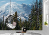 Admire the beauty of Washington's most Iconic peak with this self-adhesive, repositionable wallcovering mural. Featuring stunning photography by Makkers Photography, the vibrant colors of Mt. Rainier will bring sophistication to any space. Give your friends something to talk about with this beautiful mural.  All Wallcoverings are designed and printed in-house on HP Wide Format Commercial printers with Eco-Friendly latex ink. The Wallcoverings we source are manufactured in the USA.