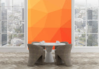 ORANGE SHADES is a unique mural that combines abstract orange tones and shades to create an immersive, luxurious look. A digitally printed design on wallpaper with self-adhesive, removable technology or available as a non-pasted wallcovering. This striking design will instantly add sophistication and elegance to your decor. Suitable for commercial and residential settings. 