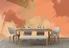 A stunning piece of artistry that will bring sophistication to any interior space, this SHADES OF ORANGE ABSTRACT WALL MURAL is a unique tapestry of orange, tan, shading, and tones. Perfect for residential or commercial settings, the self-adhesive and positionable wallpaper can be experienced in its full glory or traditional unpasted textured wallcovering. A rare glimpse of beauty, this mural is an exclusive statement of art that will last.  